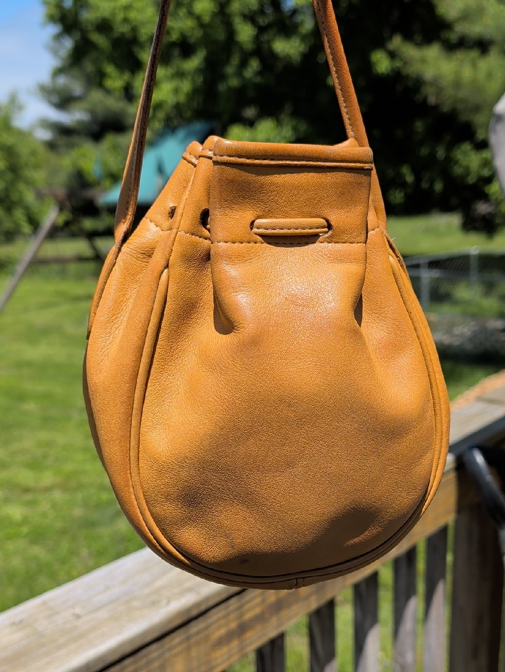 Vintage Coach Marble Bag #4031 - Picture 2 of 8